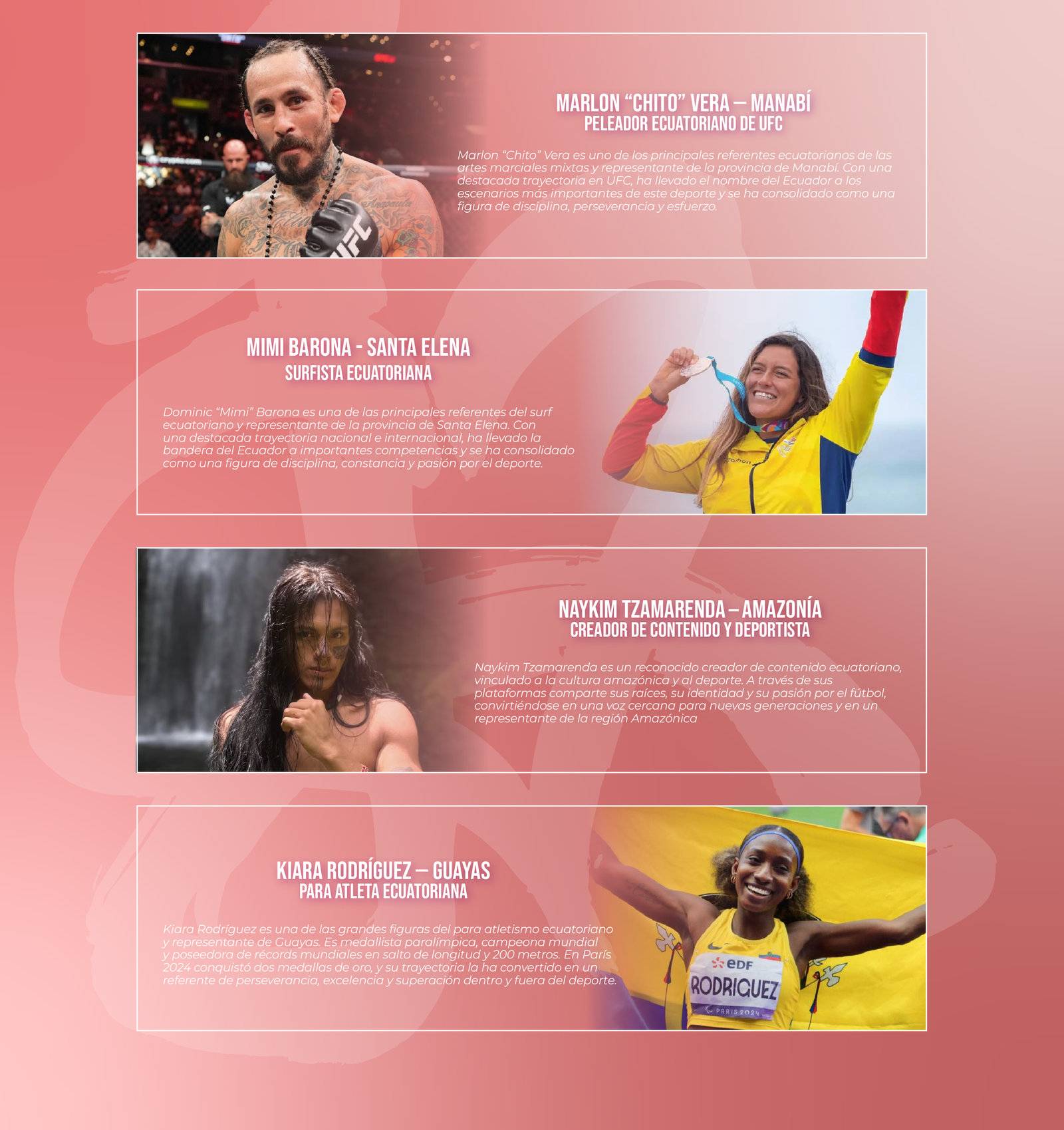 Nuestros Embajadores - Fundación Joao Rojas